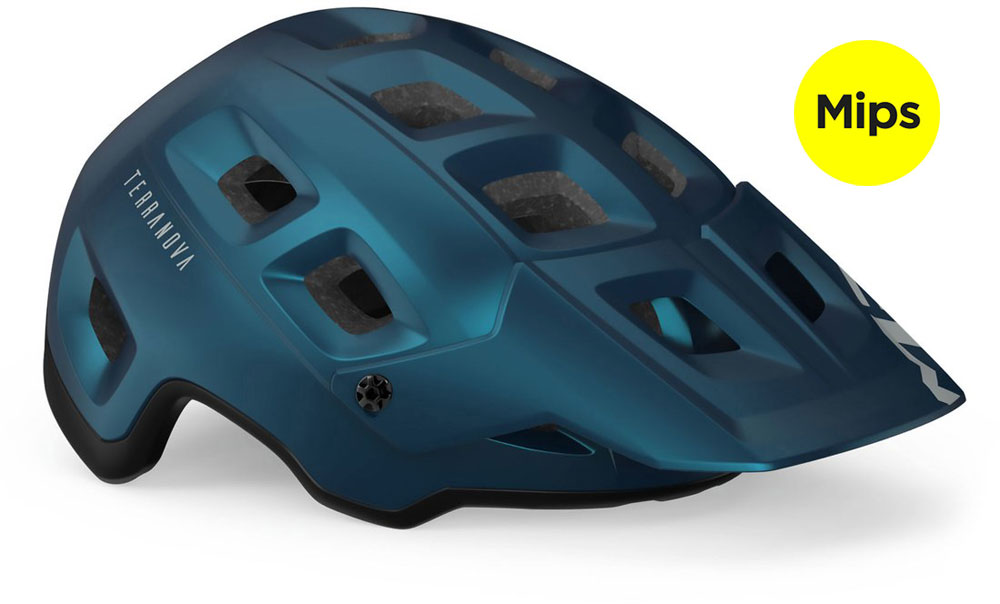 Met Terranova Cykelhjelm Med MIPS Teal Blue Met Terranova Cykelhjelm Med MIPS Teal Blue