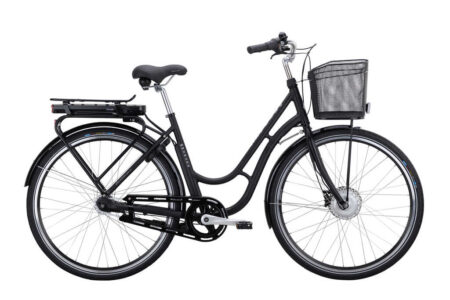 Monark E-karin 7vxl 2025 Svart Korg 51cm Elcykel Klassisk 2024