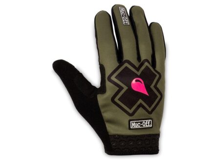 Muc-Off MTB Ride helfinger-cykelhandsker - grøn, størrelse XS - XS