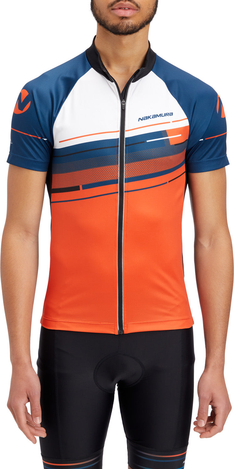 Nakamura Lajos Cykeltrøje Herre Orange Nakamura Lajos Cykeltrøje Herre Orange