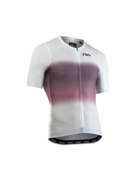 Northwave Blade Air cykeltrøje med korte ærmer - hvid/rosa, M