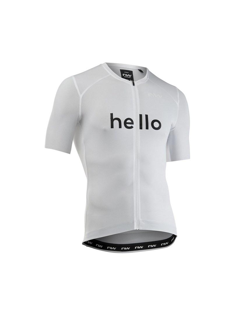 Northwave Blade Hello Goodbye cykeltrøje - kortærmet, hvid, M Northwave Blade Hello Goodbye cykeltrøje - kortærmet, hvid, M