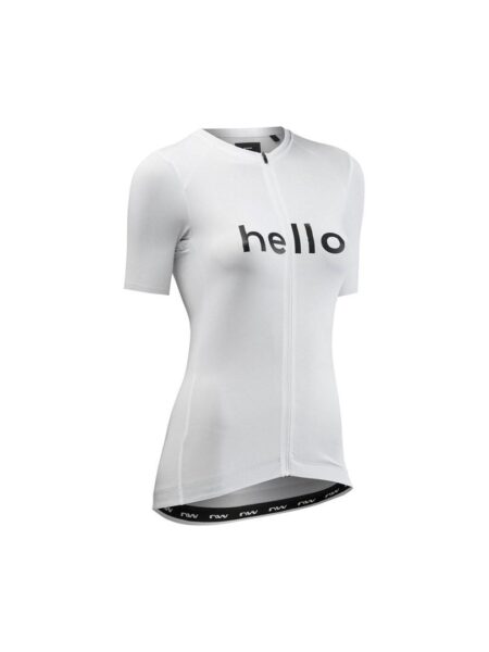 Northwave Blade Hello Goodbye dame cykeltrøje kortærmet hvid str. S