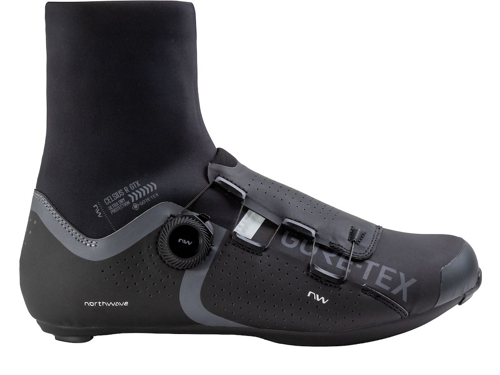 Northwave Celsius R GTX cykelsko road sort/mørkgrå herre Northwave Celsius R GTX cykelsko road sort/mørkgrå herre