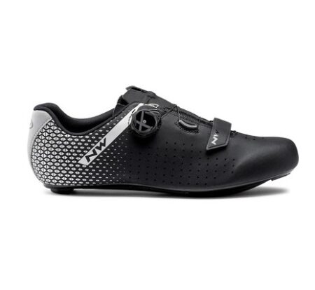 Northwave Core Plus 2 Cykelsko - Svart/Silver