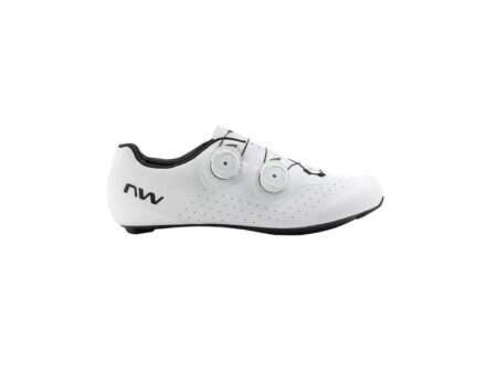 Northwave Extreme Plus - Cykelsko - Hvid/Sort - Str. 41.5