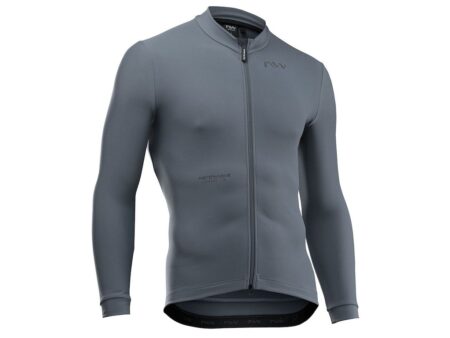 Northwave Extreme Thermal Cykeltrøje med lange ærmer - Herre - Shark Grå - Str. - M