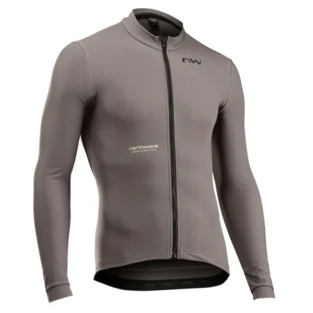 Northwave Extreme Thermal langærmet cykeltrøje herre sand