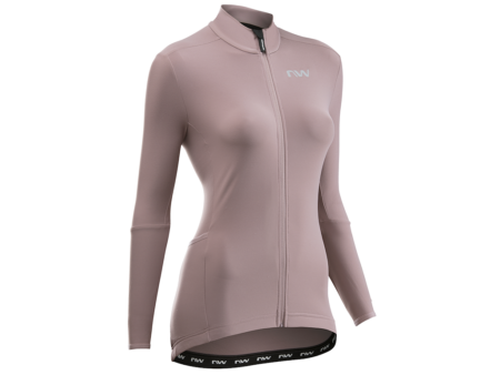 Northwave Fahrenheit Cykeltrøje med lange ærmer - Dame - Pink - Str. - L