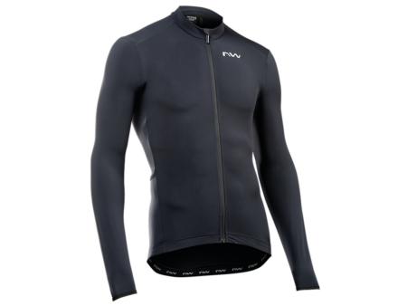 Northwave Fahrenheit Cykeltrøje med lange ærmer - Herre - Sort - Str. - 2XL