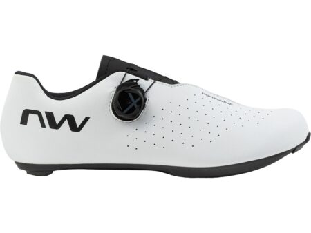 Northwave Sonic Plus Wide cykelsko race hvid/sort