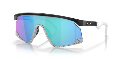 Oakley BXTR Shield cykelbriller - sort/hvid, L