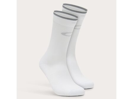 Oakley Cadence Socks 2.0 - Cykelstrømper - Hvid - M