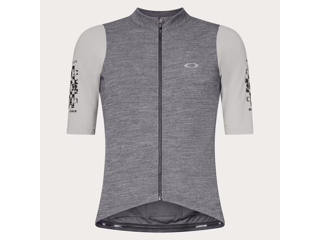 Oakley Off Grid cykeltrøje korte ærmer sort/grå/hvid herre Oakley Off Grid cykeltrøje korte ærmer sort/grå/hvid herre