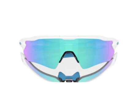 Oakley Radar ev s path - Cykelbriller - Prizm sapphire - Polished white