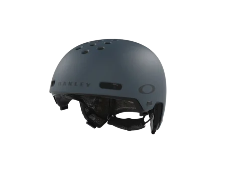 Oakley ST1 - Cykelhjelm - Matte Poseidon/ Mat Sort - 55-59 cm