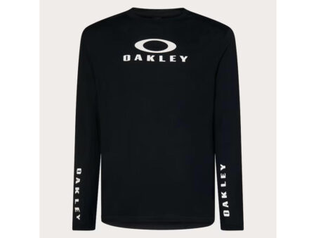 Oakley Seeker Flow IS cykeltrøje lange ærmer sort herre