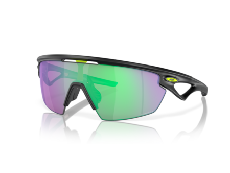 Oakley Sphaera Prizm Road - Cykelbrille - Jade Matte Black Ink
