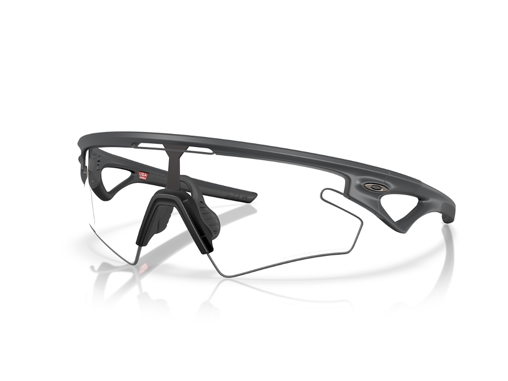 Oakley Sphaera Slash cykelbriller carbon/photochromic black iridium Oakley Sphaera Slash cykelbriller carbon/photochromic black iridium