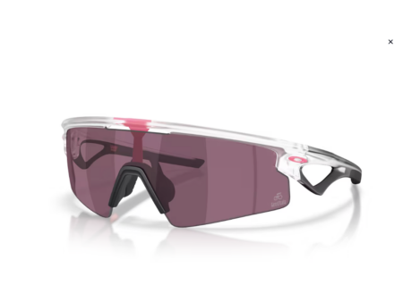 Oakley Sphaera Strike Giro d'Italia cykelbriller Matte Clear/Prizm Road Black