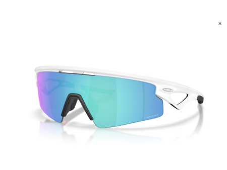 Oakley Sphaera Strike cykelbriller Matte White/PRIZM Sapphire