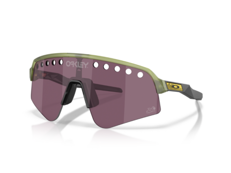 Oakley Sutro Lite Sweep TDF 2026 cykelbriller matte translucent fern/PRIZM Road Black