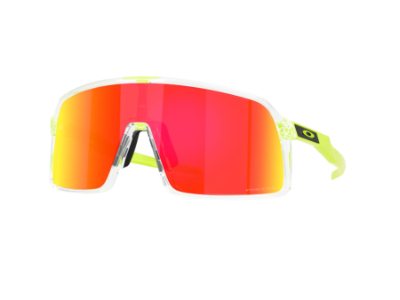 Oakley Sutro Pop Collection cykelbriller clear neon/PRIZM Ruby