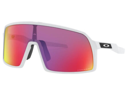 Oakley Sutro S - Cykelbrille - Prizm Road - Mat Hvid