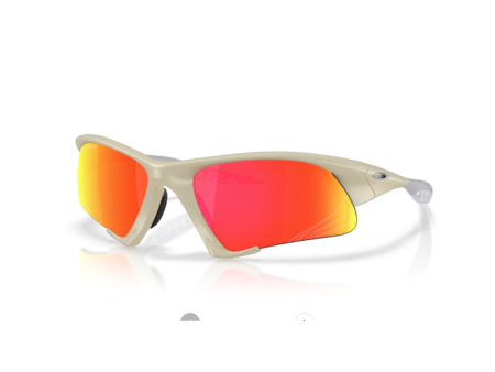 Oakley Suture Jacket cykelbriller Matte Sand/Prizm Ruby