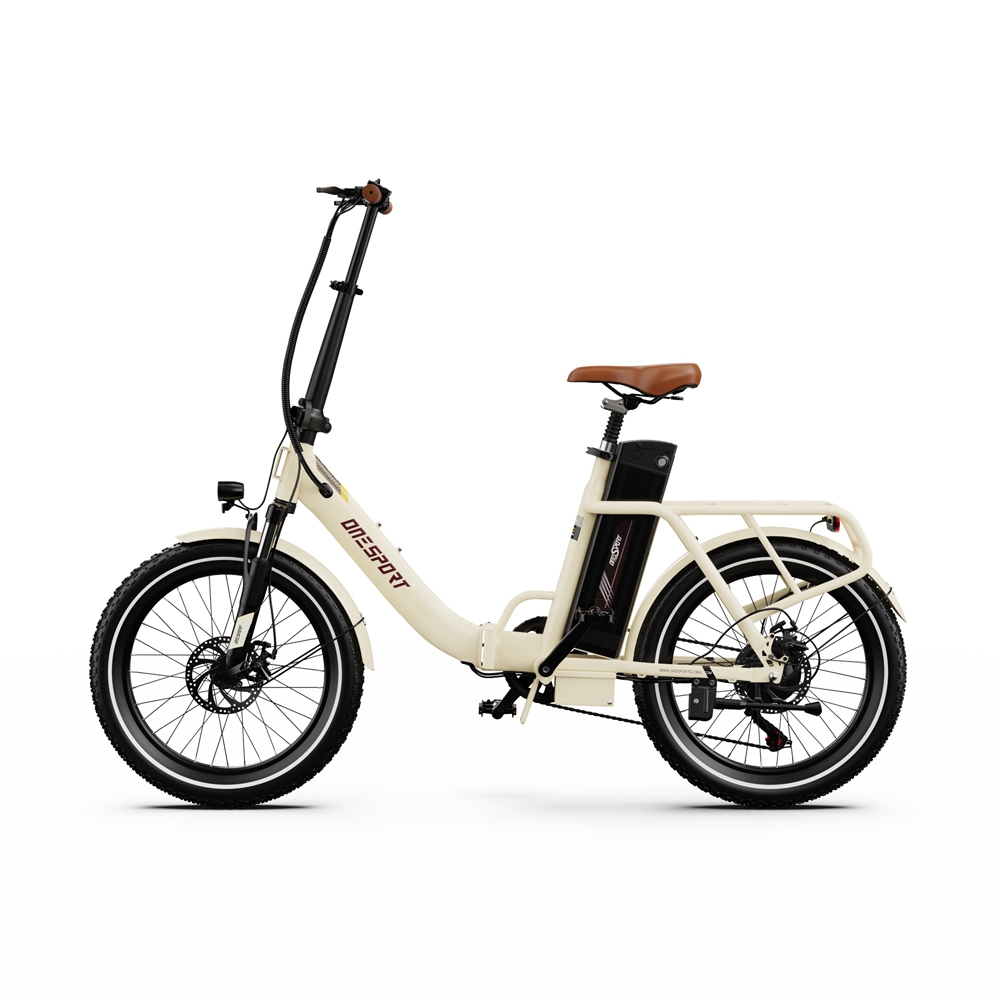 OneSport OT16-2 Voksen folde-gennemgangs elcykel, 48V 17Ah batteri, 250W motor, Shimano 7-Speed. OneSport OT16-2 Voksen folde-gennemgangs elcykel, 48V 17Ah batteri, 250W motor, Shimano 7-Speed.