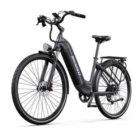 Onesport OT05 Pro elcykel 250W, rækkevidde 140 km, Shimano 7-trins, momentsensorer, LCD-skærm med Bluetooth