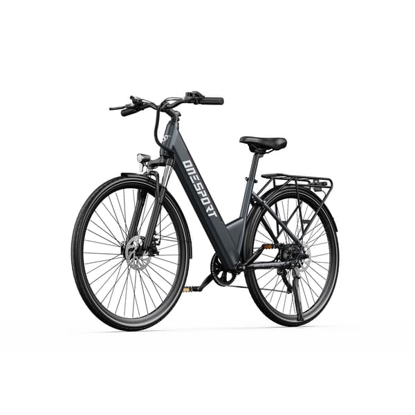 Onesport OT12 elcykel, 250W motor, maks. 25 km/t, 13AH batteri, rækkevidde cirka 40-65 km, 7 gear, skivebremser, grå. Onesport OT12 elcykel, 250W motor, maks. 25 km/t, 13AH batteri, rækkevidde cirka 40-65 km, 7 gear, skivebremser, grå.