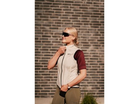 PATHTAKER - Cykelvest - Windvest - OffWhite - Kvinde - S