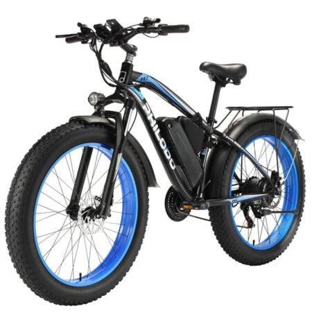 PHILODO H7 Pro off-road elcykel, 1000W motor, 45 km/t maks., 17,5 Ah batteri, hydrauliske bremser, 26*4,0 dæk.