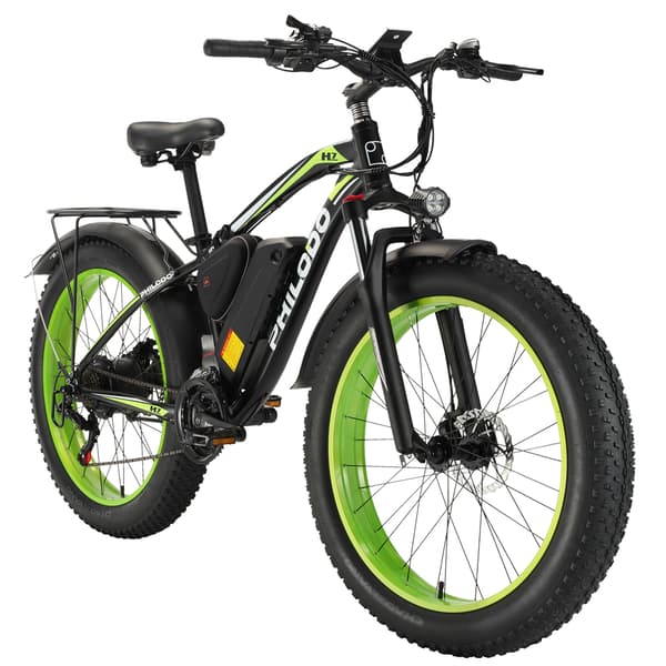 PHILODO H7 Pro offroad elcykel, 1000W motor, MAX 45 KM/T, 17,5AH batteri, hydrauliske bremser, 26*4,0 dæk, 21 gear PHILODO H7 Pro offroad elcykel, 1000W motor, MAX 45 KM/T, 17,5AH batteri, hydrauliske bremser, 26*4,0 dæk, 21 gear