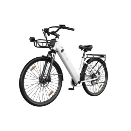 PIXAR C1 Pro Elcykel, 36V 18Ah Samsung Batteri, 28" City Pendler, Hvid