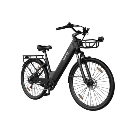 PIXAR C1 Pro Elcykel, 36V 18Ah Samsung Batteri, 28" City Pendler, Sort
