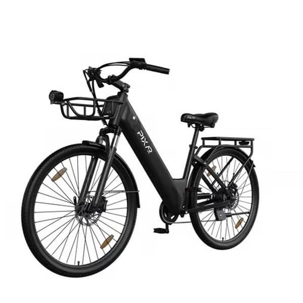 PIXAR C1 Pro elcykel, 250W motor, 36V 18Ah Samsung batteri, maks. 25 km/t, 27,5 tommer pendlercykel til byen, sort. PIXAR C1 Pro elcykel, 250W motor, 36V 18Ah Samsung batteri, maks. 25 km/t, 27,5 tommer pendlercykel til byen, sort.
