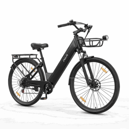 PIXAR C1 Pro elcykel, 250W motor, maks. 25 km/t, 36V 18AH Samsung batteri, 7 gear, 27,5*1,95 dæk