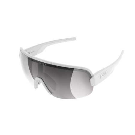POC Aim Cykelbriller Hydrogen White Clarity Road Silver Mirror