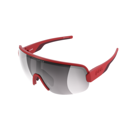 POC Aim Cykelbriller Prismane Red Clarity Road Silver Mirror