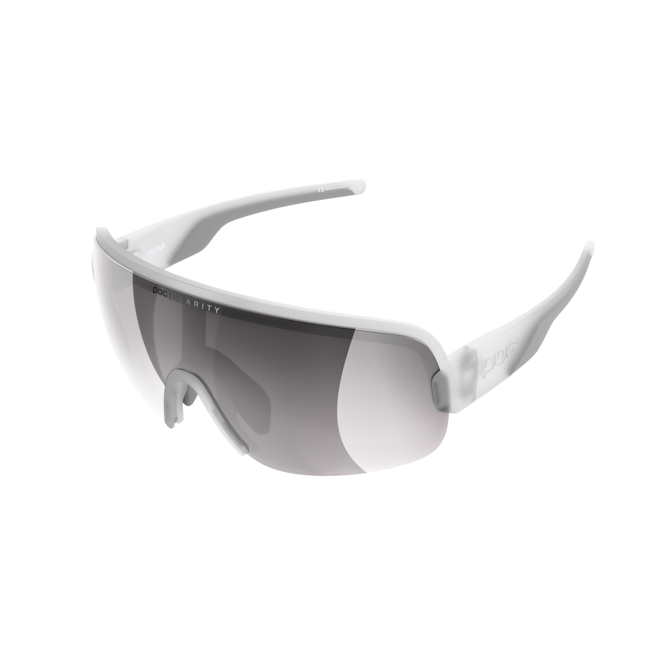 POC Aim Cykelbriller Transparant Crystal Clarity Road Silver Mirror POC Aim Cykelbriller Transparant Crystal Clarity Road Silver Mirror