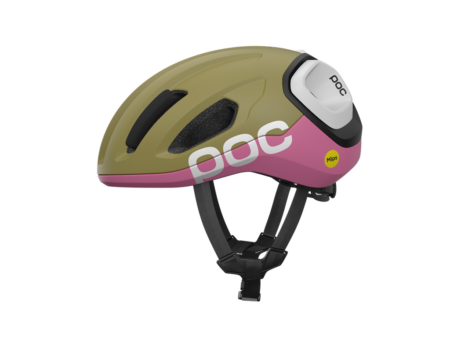 POC Amidal - Cykelhjelm - Olivine Green Matt/Thulite Pink Matt - Str. 54-59 cm