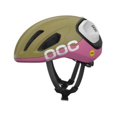 POC Amidal cykelhjelm - olivengrøn/rosa, 54-59 cm