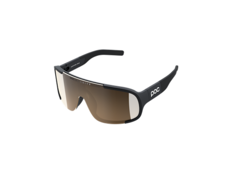 POC Aspire Mid - Cykelbriller - Clarity Trail/Partly Sunny Silver - Uranium Black