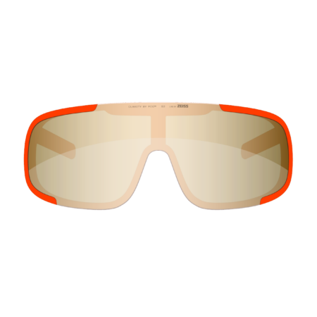POC Aspire cykelbriller flou orange translucent/clarity road/partly sunny gold