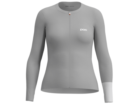 POC Cadence Jersey - Cykeltrøje - Lange ærmer - Dame - Granite Grey - Str. M
