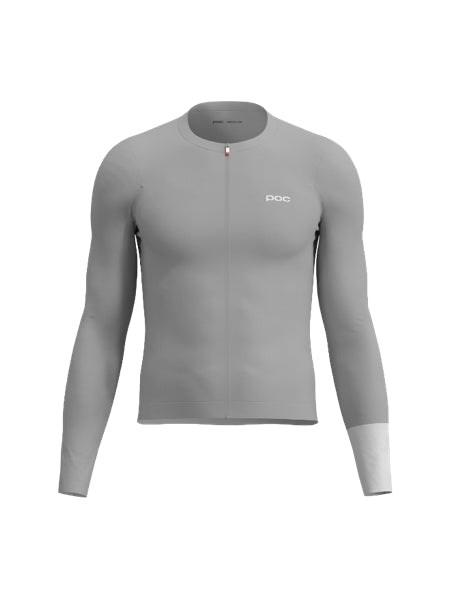 POC Cadence L/S cykeltrøje med lange ærmer - grå, str. M