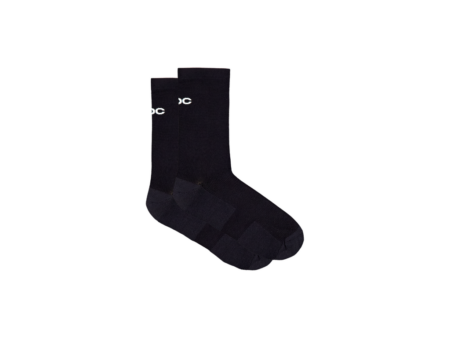 POC Cadence Road cykelstrømper Uranium Black (Strømpe str.: 43-45)