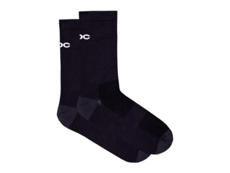 POC Cadence road high-cut cykelstrømper uranium black